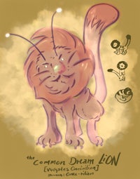 the curious dream lion